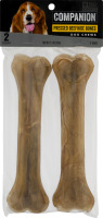 Companion Dog Chews Pressed Beefhide Bones - 2 CT