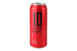 Напій зброджений 0.5л 10% газований Amore 10 Alco Pops з/б
