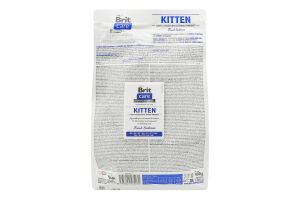 Корм д/кошенят Kitten Gentle Digestion Strong Immunity з лососем сухий 400г Brit Care