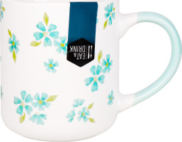 Чашка Eat&Drink сині квіти 385мл 985192