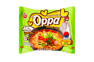 Лапша быстрого приготовления со вкусом говядины Oppa Otoki м/у 65г