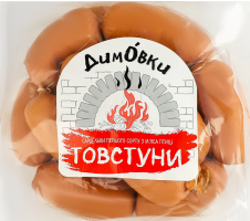 Сардельки из мяса птицы Толстяки Димовки 1с кг