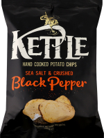 Чипси Kettle з морською сіллю та мел чорним перцем
