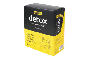 Добавка дієтична з підсолоджувачем Манго Детокс коктейль Umix к/у 21х10г