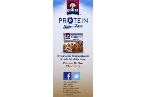 Quaker Protein Baked Bars Oatmeal Raisin Nut Flavor - 5 CT