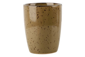 Чашка Emilia 370мл коричнева кераміка Ardesтo