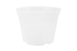 Горщик д/орхідей дренажний прозорий 13*9,7см 114076 Алеана