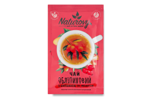 Концентрат напитка безалкогольного пастеризованный Чай облепиховый с шиповником и имбирем Naturovy м/у 50г