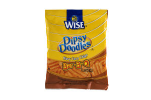 Wise Dipsy Doodles Wavy Corn Chips Bar-B-Q