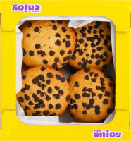 Печиво з шоколадними краплями Американське Really Enjoy к/у 0.3кг