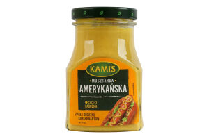 Гірчиця Американська Kamis с/б 185г
