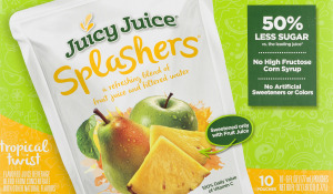 Juicy Juice Splashers Juice Pouches Tropical Twist- 10 CT