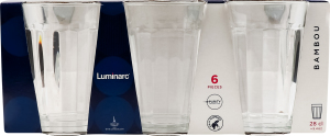 Склянки Luminarc Bambou високі 280мл V5540