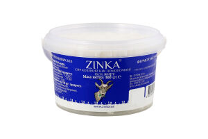 Сир кисломолочний з козиного молока 18% 300г Зінка