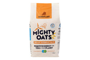 Хлопья овсяные быстрого приготовления Creamy superfast Mornflake м/у 500г