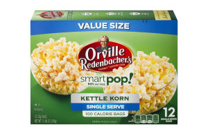 Orville Redenbacher's Smart Pop! Single Serve Bags Kettle Korn -12 CT