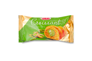 Круасанчик з начинкою зі смаком фісташки Lukas м/у 45г