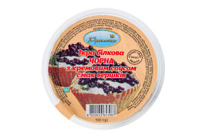 Икра белковая черная с кремовым соусом Вкус сливок Русалочка ст 180г
