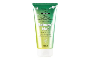 Пенка для умывания Sebum? No! Beautyderm 150мл