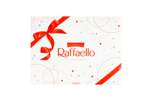 Цукерки хрусткі у кокосовій стружці з цілим мигдальним горіхом Raffaello к/у 400г