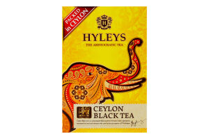 Чай чорний байховий цейлонський дрібний Hyleys к/у 90г