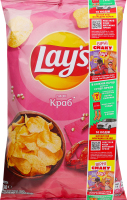 Чипсы картофельные Краб Lay's м/у 60г