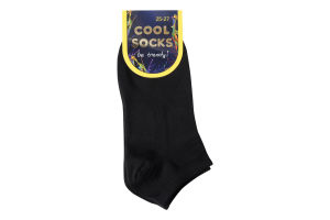 Носки муж Cool Socks 17352 спорт коротк чер р25-27