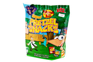 Utz Disney Phineas and Ferb Shaped Pretzel Snacks - 35 CT