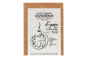 Свеча из пчелиного воска 90г Шарик Сімейна свічкарня Vал'ковs'ких 1шт