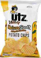 Utz Wavy Potato Chips Heluva Good! Jalapeño Cheddar Flavored