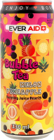 Напій безалкогольний Bubble Tea Melon Pineapple слабогазований 330мл ж/б Ever Aid