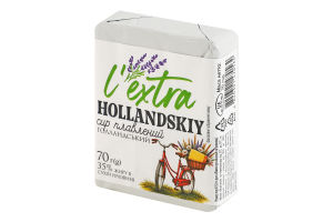 Сир плавлений 35% Голландський L'extra м/у 70г