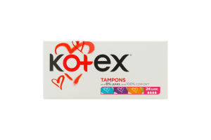 Тампоны гигиенические Супер Kotex 24шт