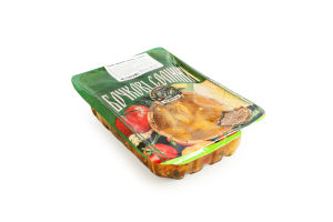 Помідор квашений з зеленню і спеціями Бочкові соління ПП Діана-М лоток 650г