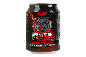 Напиток энергетический Tiger ACMFood ж/б 250мл