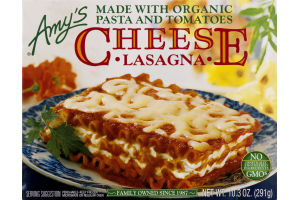 Amy's Cheese Lasagna