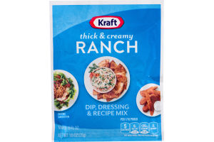 Kraft Ranch Dip, Dressing & Recipe Mix