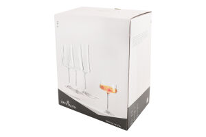 Келих д/шампанського Екстра 210мл 6шт артb40862 Богемія