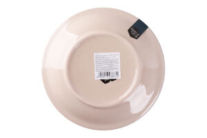 Тарілка салатна Eat&Drink зелено-біла 19см