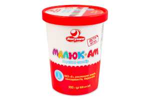 Мороженое 15% пломбир Малыш-Ам Ласунка ведро 500г