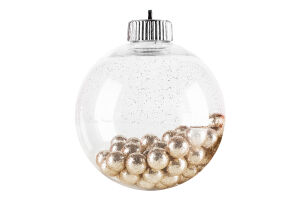 Прикраса ялинкова Куля з кулями 10см 833907