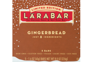 Larabar Gingerbread - 5 Bars