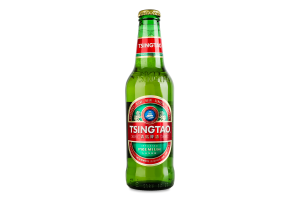 Пиво 0.33л 4.7% светлое фильтрованное пастеризованное Lager Premium Tsingtao бут