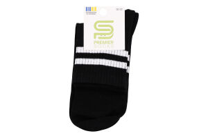Шкарпетки Premier socks Економ вис мал чорн р20-22