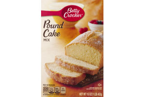 Betty Crocker Pound Cake Mix
