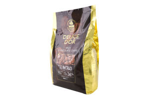 Шоколад молочний 36% Delice D'or Mir м/у 2.5кг