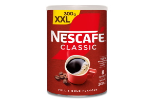 Кофе растворимый гранулированный Classic Nescafe ж/б 300г