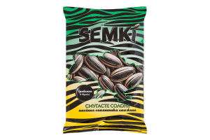 Насіння соняшника "Смугасте" смажене солоне ТМ "Semki" 80 г