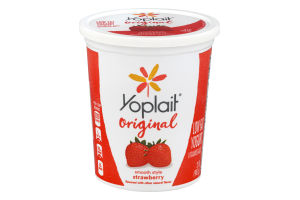 Yoplait Low Fat Yogurt Original Strawberry
