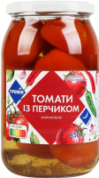 Томати із перчиком мариновані ТМ«Премія» 850г